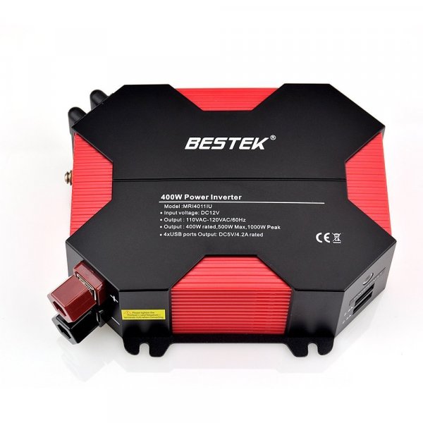 BESTEK 400W POWER INVERTER DUAL 110V AC OUTLETS 4 USB PORTS | #1 Online  Shopping in Qatar for Electronics, Fashion, Baby Stuffs & More