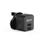 TRAVEL CHARGER MINI CUBE BLACK XPOWER -0